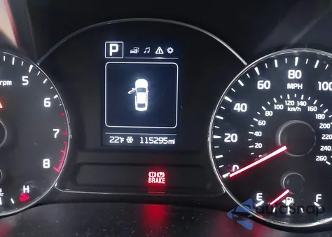 2017 Kia Forte Ex from USA, damaged, VIN 3KPFL4A8XHE004833